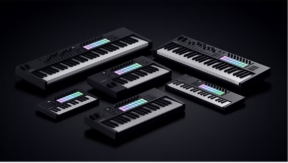 人気MIDIキーボードnovation Launchkey mk4 シリーズからmini 37と49を展示中です!店頭にて是非お試しください。 DTM担当 髙橋