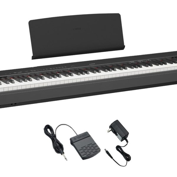 YAMAHA　P-225<br />
<br />
販売価格(税込)<br />
￥58,200<br />
<br />
ヤマハならではの高品位な音色と、持ち運びに嬉しい超軽量設計。レッスン用セカンドピアノや趣味の演奏に。