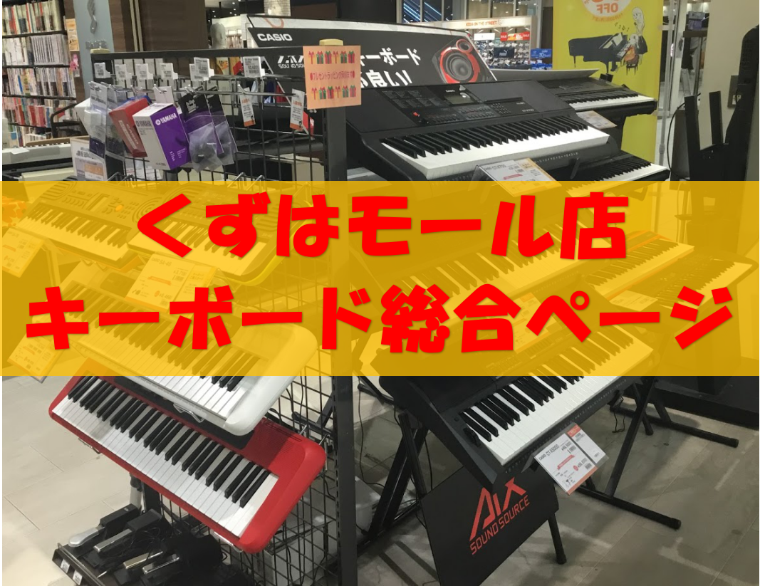 【キーボード総合ページ】あなたにぴったりの商品がみつかる！キーボード・ミニピアノなど多数展示しております！