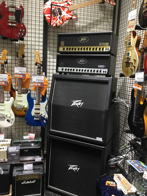 【アンプ】PEAVEY 6505モデル展示中！～アンプの壁～