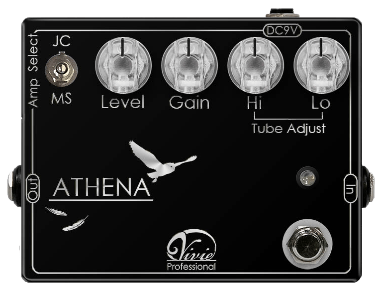 Vivieの最新ディストーションペダル『ATHENA』入荷してます！