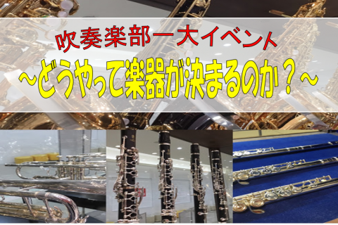 特集ページ 吹奏楽部に入部したらどうやって楽器が決まるのか大調査 くずはモール店 店舗情報 島村楽器