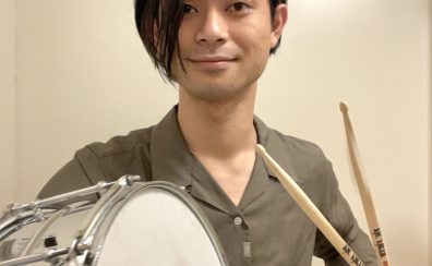 【音楽教室】ドラム・キッズドラム教室講師紹介　井上　貴寛