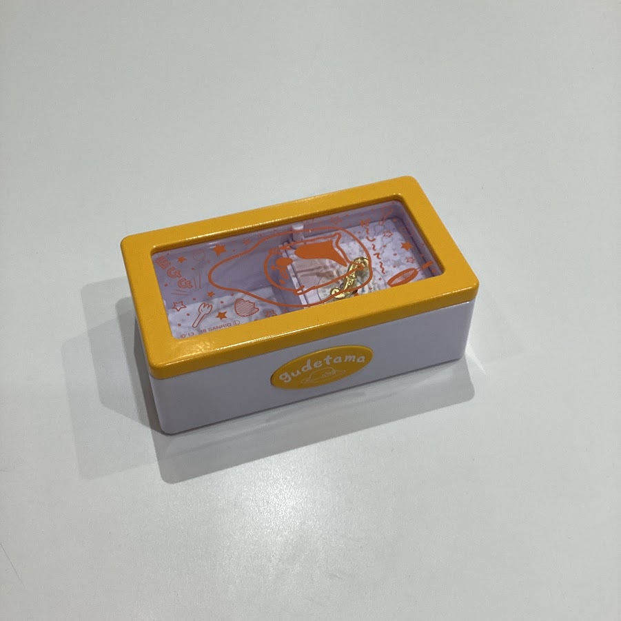 曲名:ぐでたまテーマソング 窓付きオルゴールボックス/GUDETAMA