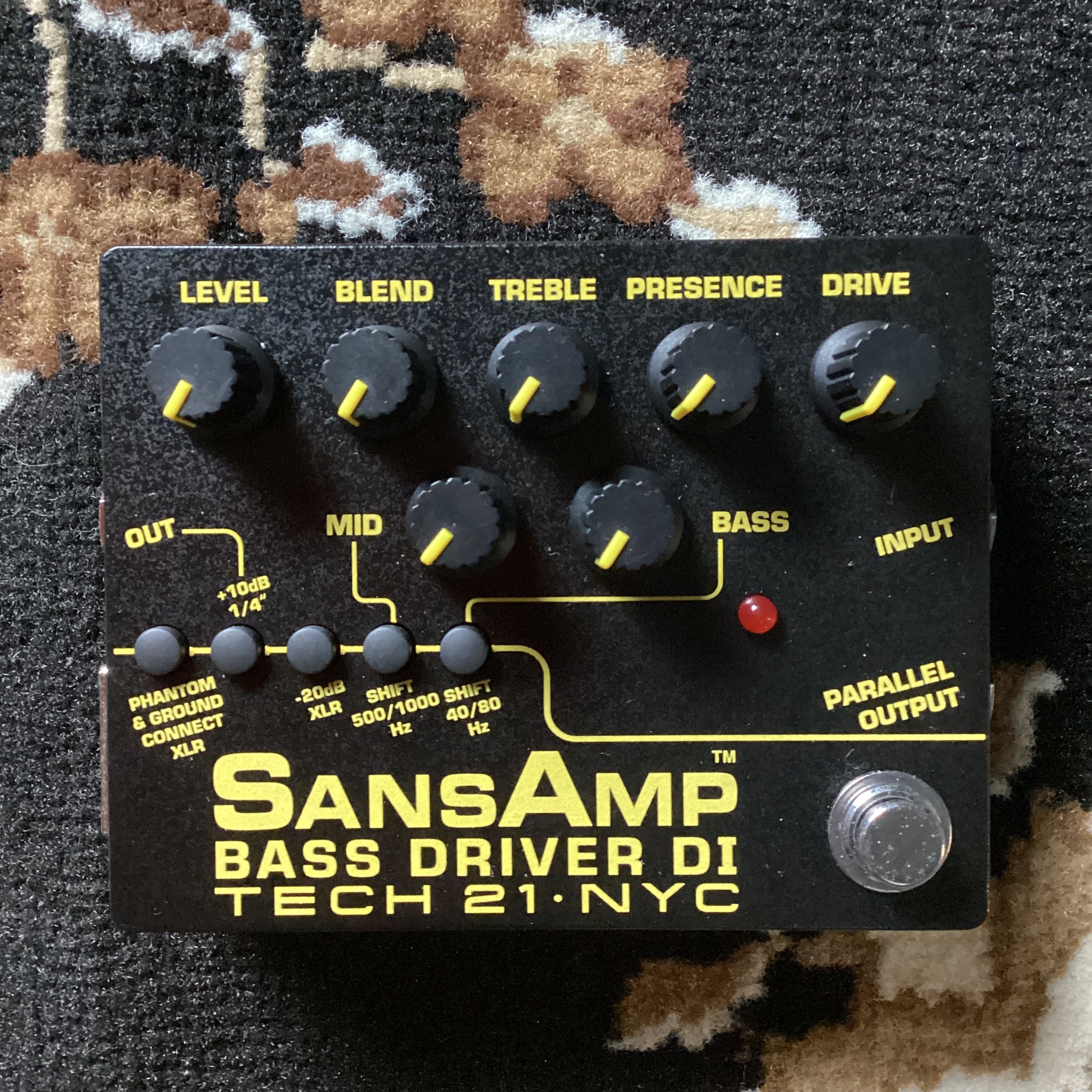 Tech21SANSAMP BASS DRIVER DI V2