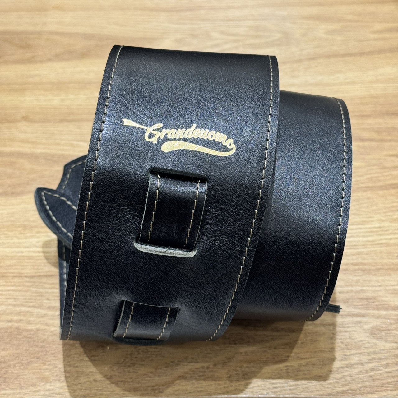 ストラップgrandeuomo G-Standard Slim Wide Black