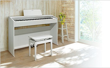 マンションにも置けるスリムサイズな電子ピアノをご紹介！
