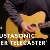 【エレアコ】Fender ACOUSTASONIC® PLAYER TELECASTER®展示ございます！
