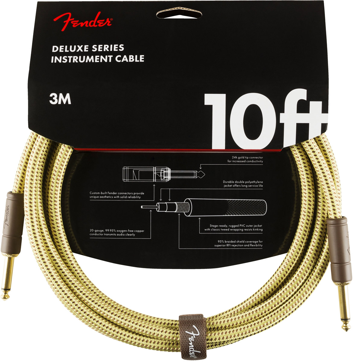 シールドFender Deluxe Tweed Cable