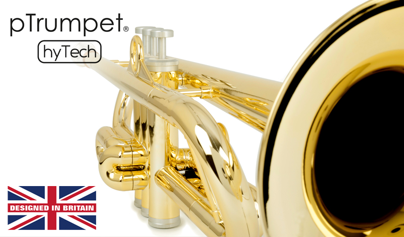 【管楽器】お手軽なプラスチックトランペット「pTrumpet」、「pTrumpet hyTech」展示中！！