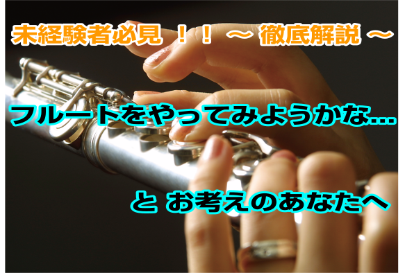 【徹底解説】フルートやってみようかな…と考えてるあなたへ