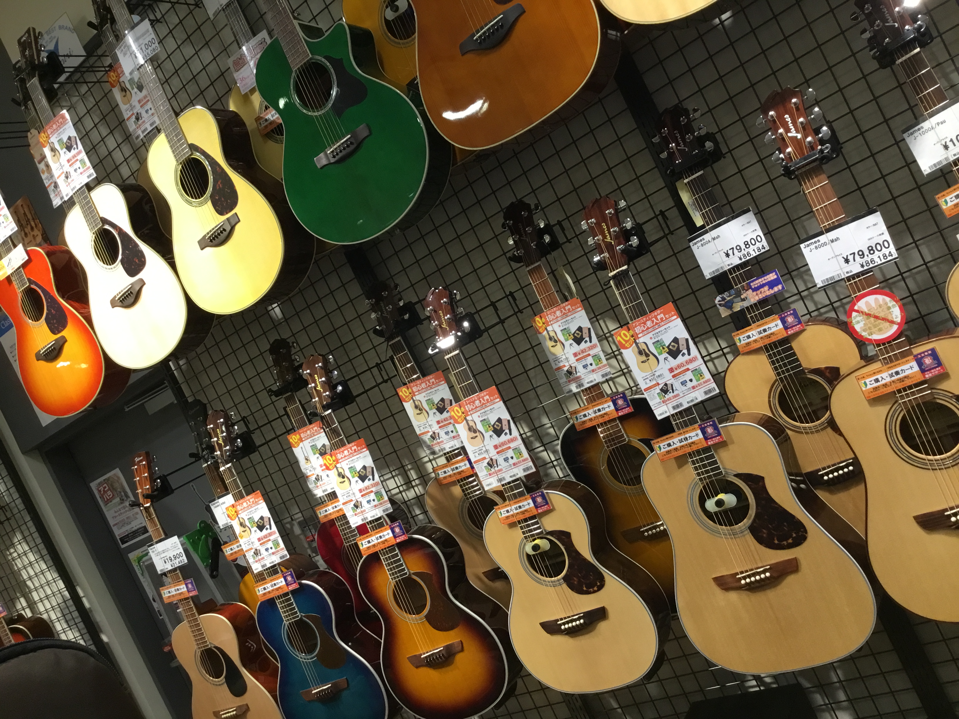 当店アコースティックギター全品紹介(6/2更新)|島村楽器 イオン