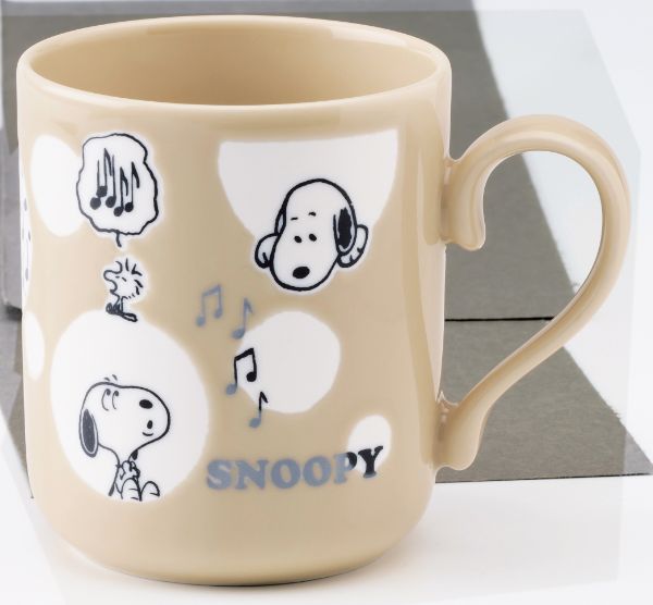 山加商店SY3020-02　S／Nマグカップ／ドット スヌーピー