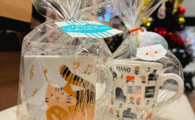 クリスマスにおすすめ☆音楽ギフトのご紹介!~冬にぴったりマグカップ~
