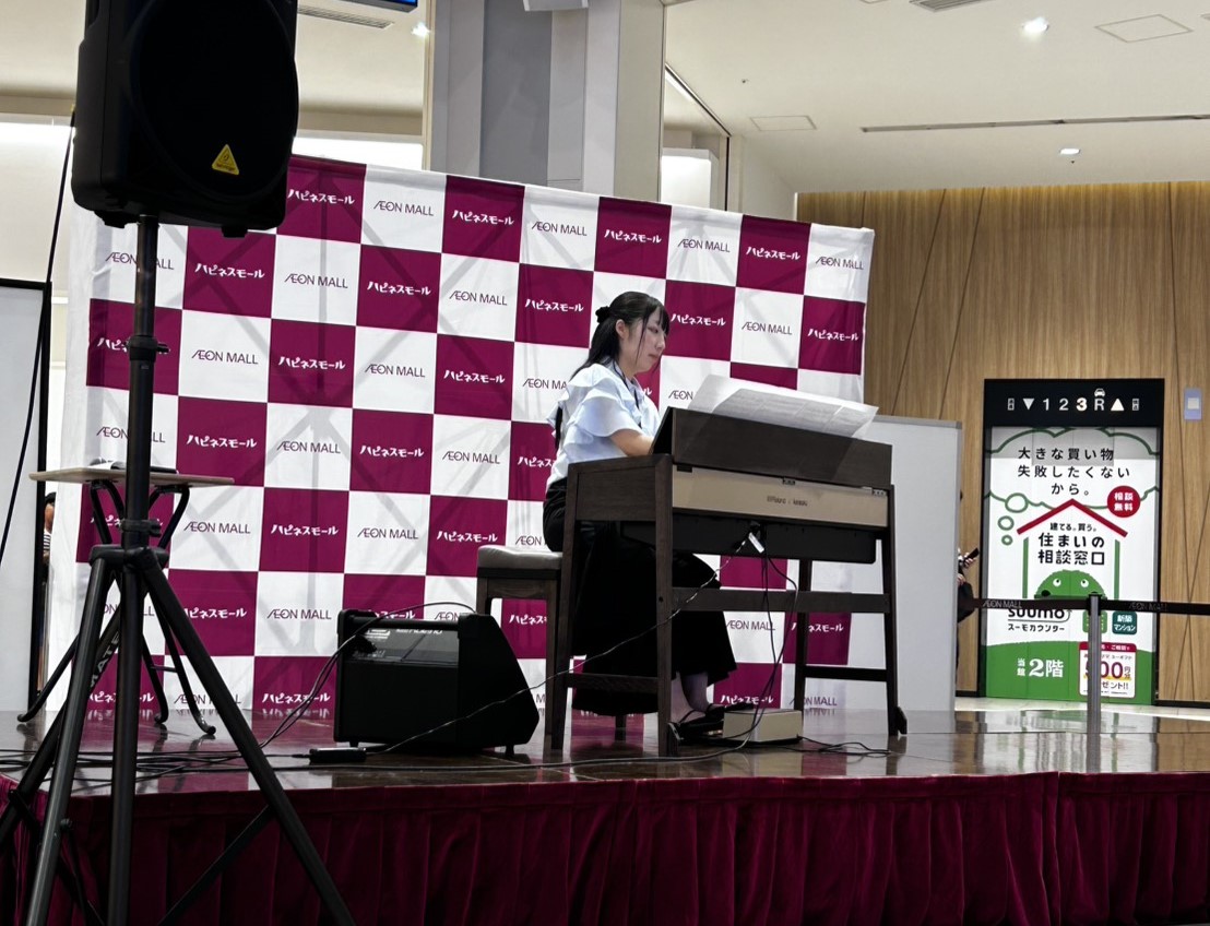 こんにちは！島村楽器イオンモール京都桂川店のピアノインストラクター　木村　歩奈(きむら　あゆな)です♪ 7月19日(日)にイオンモール京都桂川店1F 竹の広場にて「Sweet Time Concert」を開催いたしました！ CONTENTSSweet Time Concertとは？コンサートの様子出 [&hellip;]