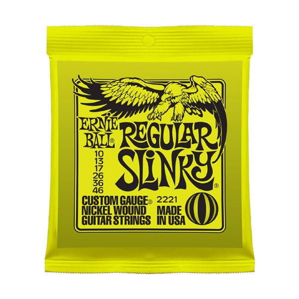 ERNiE BALL2221 10-46 レギュラースリンキー