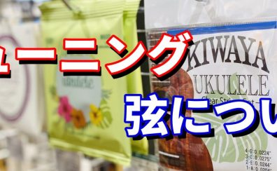 ウクレレのチューニングや弦について！【島村楽器ららぽーと福岡店】