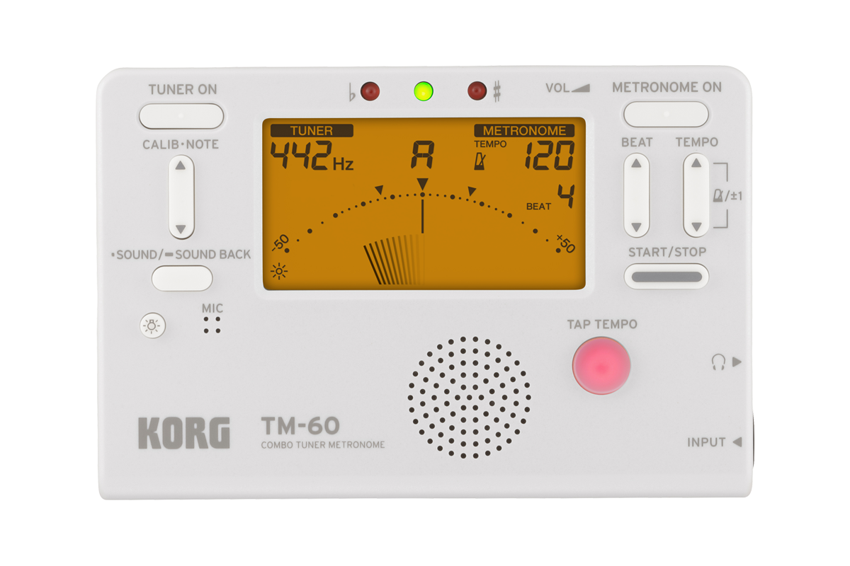 チューナーメトロノームTM-60 WH