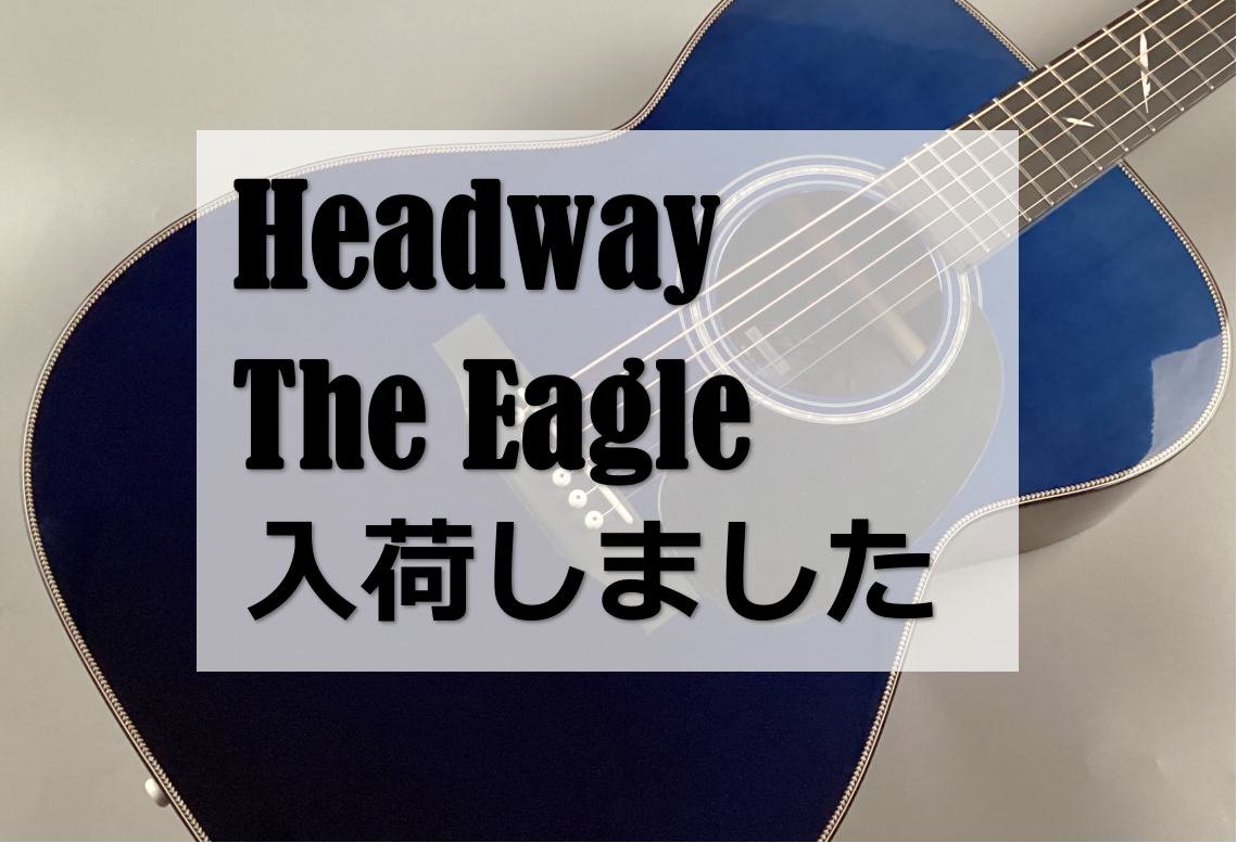 みなさまこんにちは。ギター担当の杉浦です。 美しいブルーグラデーションのギターが入荷しましたので、ご紹介させていただきます！ CONTENTS基本情報デザイン付属品基本情報 デザイン サウンドホールも綺麗ですね～。中をよくみると鋭いEagleの眼光が…！ ボディの縁まで美しいです。 指板インレイはE […]