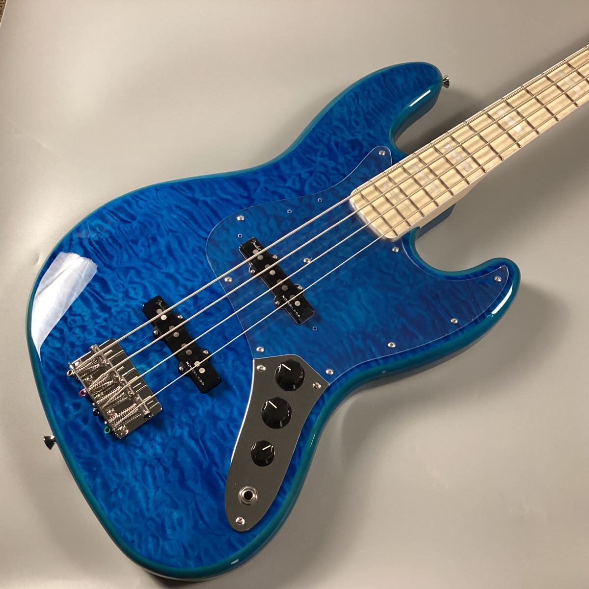 FenderTraditional II 70s JazzBass Carribian Blue Trans /島村楽器オリジナルモデル