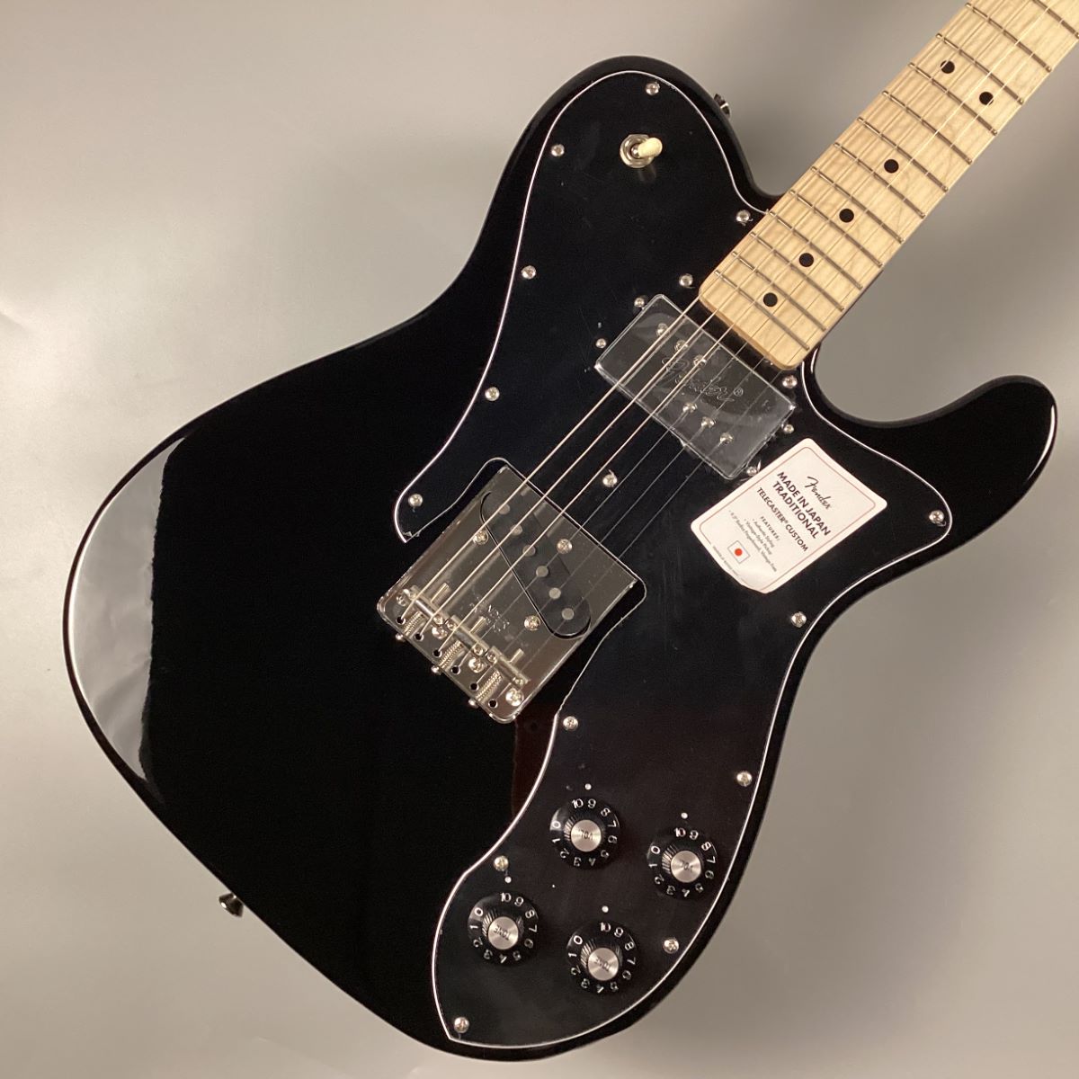 Fender Made in Japan Traditional 70s Telecaster Custom Maple Fingerboard Black