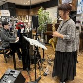 【音楽教室】11月30日(土)開催のSAX×PIANO LIVE＆体験会レポート