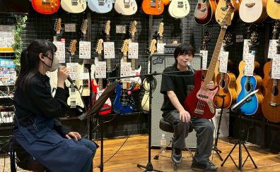【開催レポート】エレキベース講師による、エレキベースLIVE＆体験会