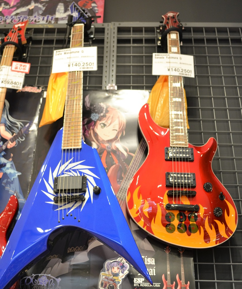 【エレキギター】ESP×戦国BASARAコラボレーションモデル2本 入荷しました