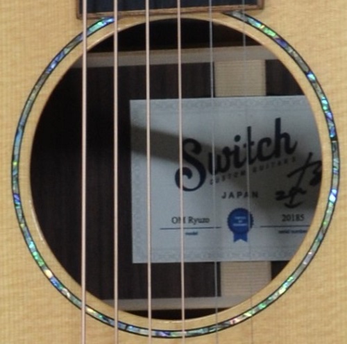 アコースティックギター】Switch Custom Guitars 井草聖二モデル/龍藏 アコースティックギター】Switch Custom Guitars 井草聖二モデル/龍藏