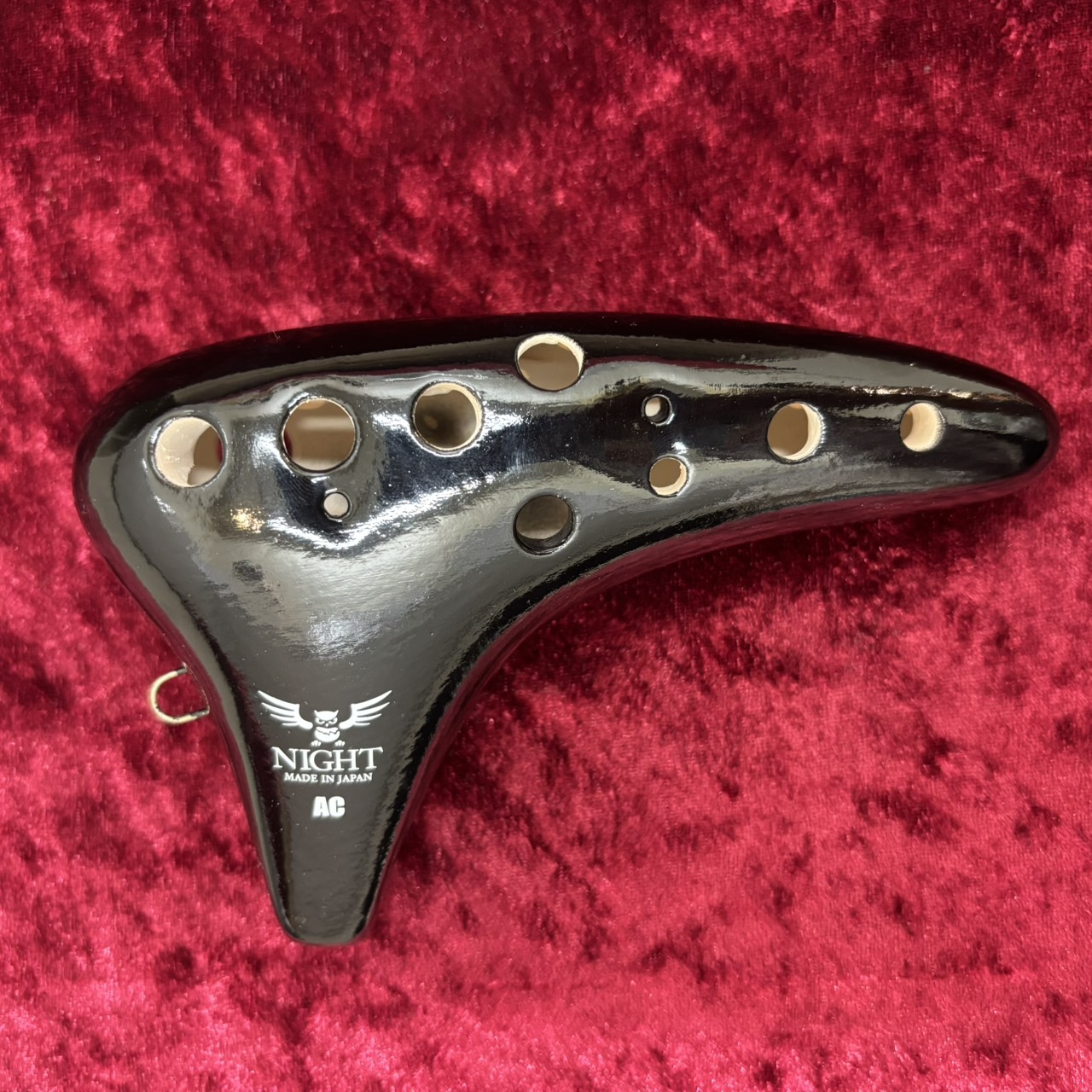 ナイトオカリナ　クラシック　アルトC調　陶器製C-ACB