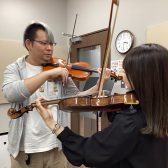 【堺市美原区/羽曳野市】3歳から大人まで通えるヴァイオリン教室|上村先生ってこんな人♪
