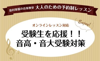 【音楽高校・音楽大学を目指すあなたを全力で応援します!】大人のための予約制ピアノレッスン/堺・羽曳野・美原