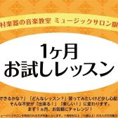 【美原区/堺市/羽曳野市】まずは1ヶ月！お試しサックスレッスン🎷