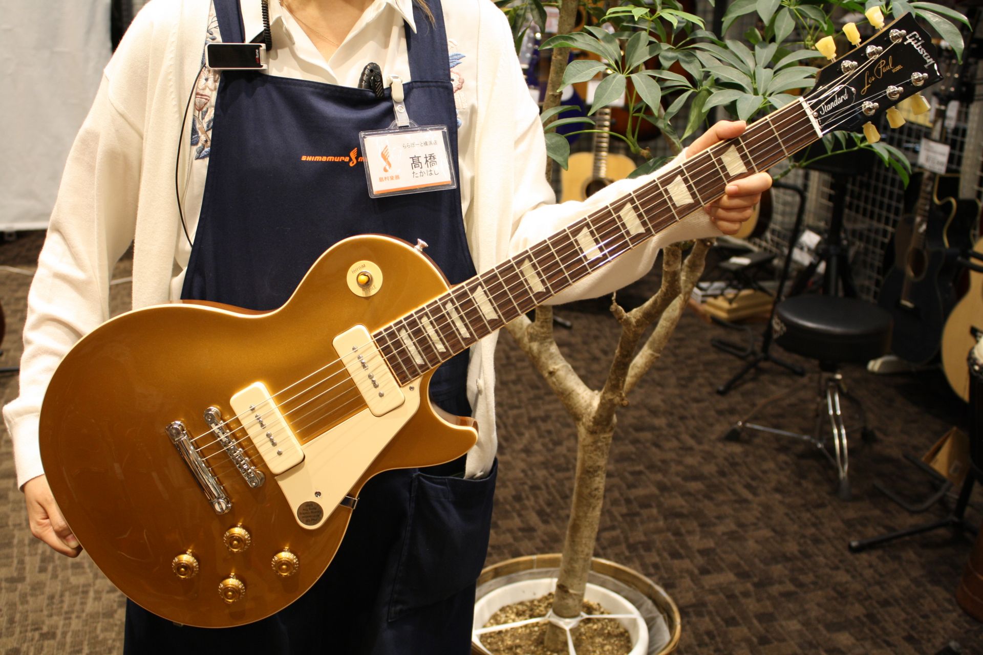 入荷情報】Gibson – Les Paul Standard '50s P90｜島村楽器 ららぽーと ...