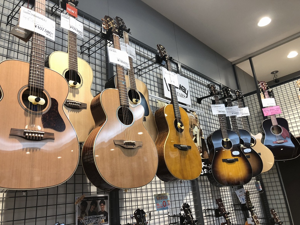 【ギター入荷情報】国産アコースティックギター・エレキギター多数入荷！！