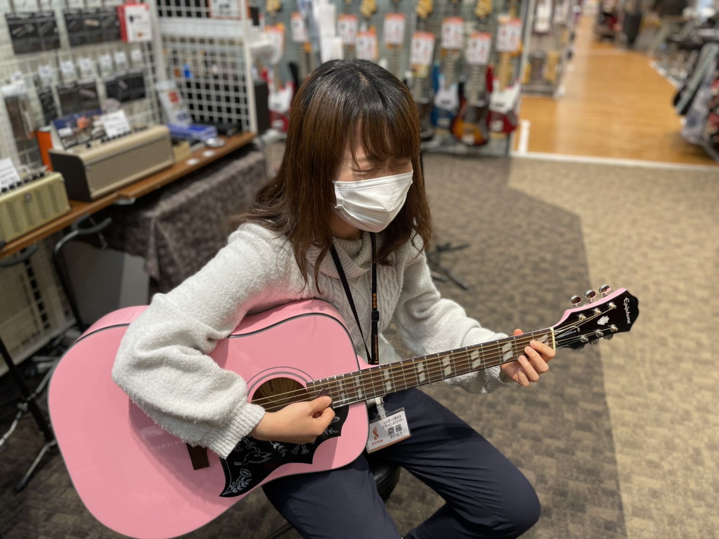 アコースティックギター 主婦の方 女性の方にオススメ アコースティックギター 島村楽器 ららぽーと横浜店