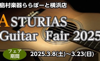 【アストリアス ギターフェア】日本の技がなす、良質な国産アコースティックギターが勢ぞろい！
