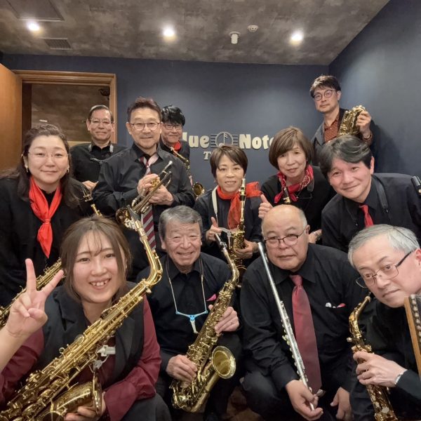 2025.3/23<br />
Swing Dream2025＠ブルーノート東京　<br />
JBL@L@　集合写真
