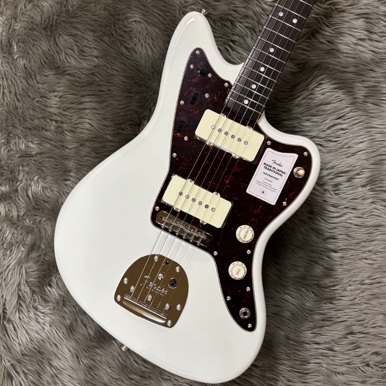 FenderMade in Japan Traditional 60s Jazzmaster Olympic White