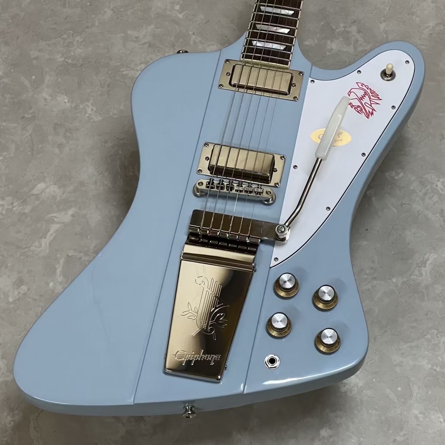 Epiphone1963 Firebird V Frost Blue Inspired by Gibson Custom