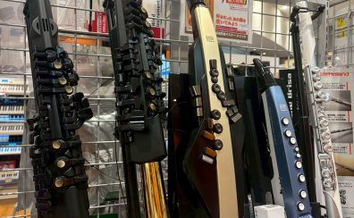 デジタル管楽器選びはららぽーと横浜店へ！【デジタルサックス・エアロフォン 展示ラインナップ】