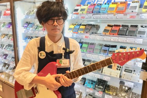 スタッフ写真 エフェクター 亀井