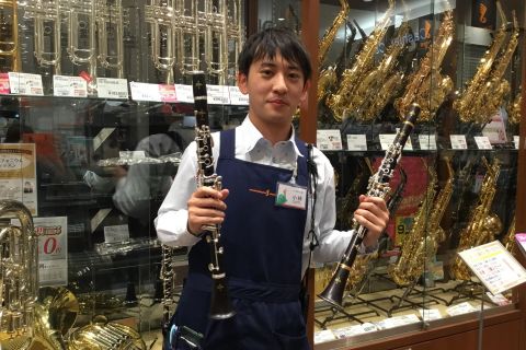 スタッフ写真 管楽器・管楽器アクセサリー 小林
