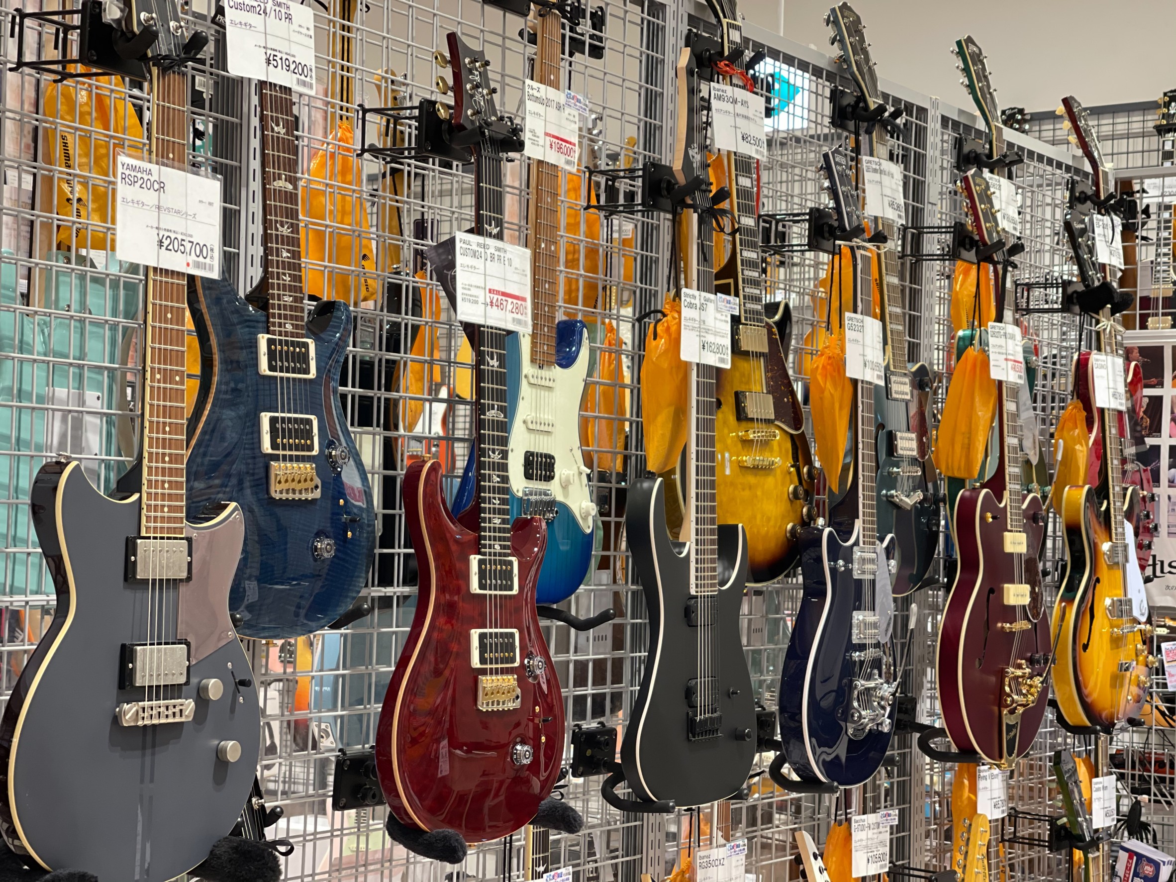 【エレキギター総合】充実のギターラインナップ！初心者も経験者も！ギター見るならレイクタウンへ！おすすめギター多数展示中です！