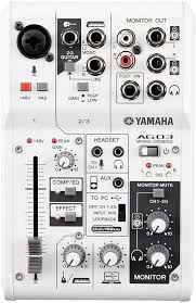【配信機材】YAMAHA　AG03入荷いたしました！！