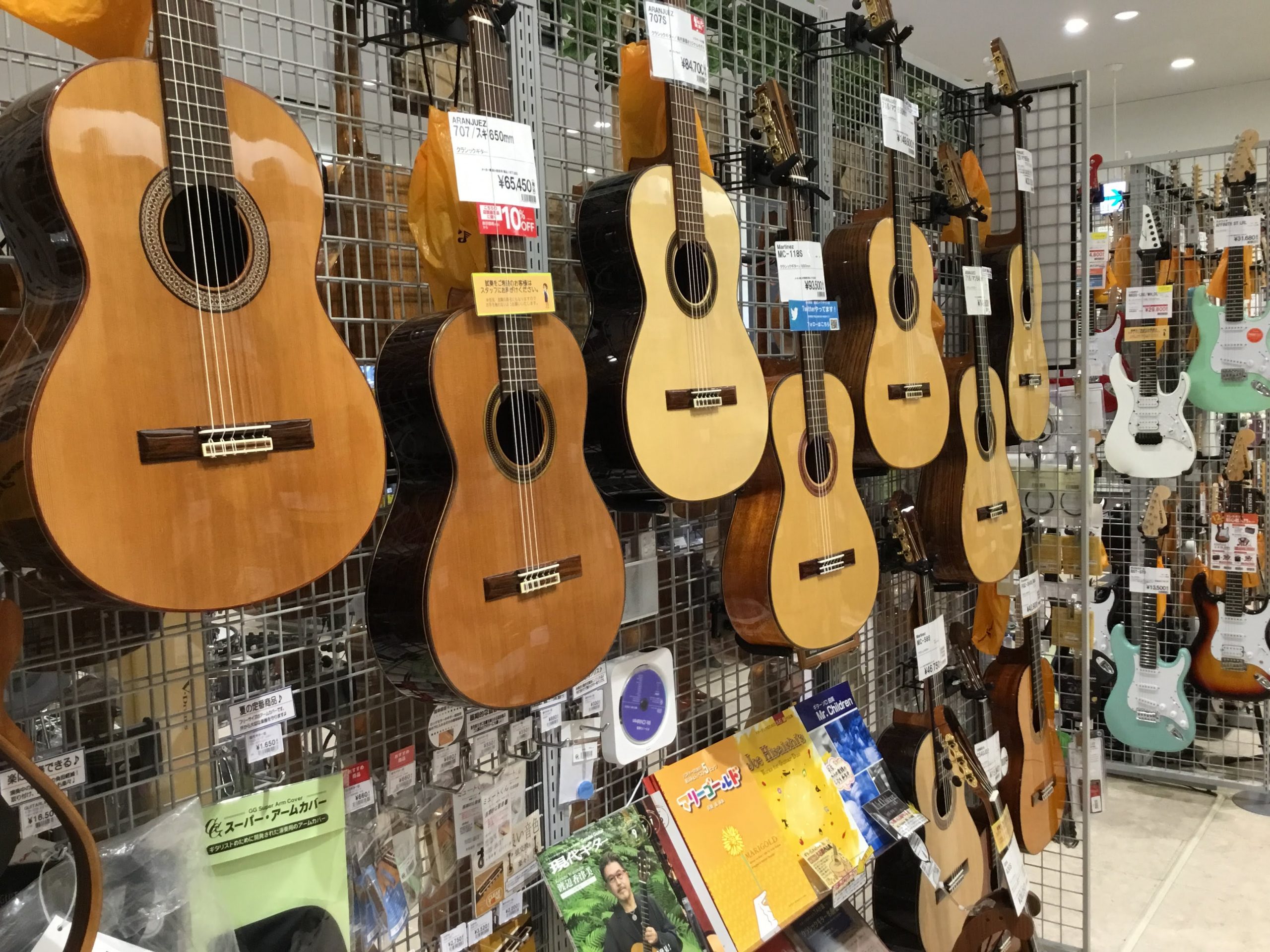 【初めてのクラシックギター】埼玉でクラギを探すなら、島村楽器イオンレイクタウン店へ！