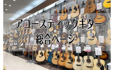 【アコースティックギター総合案内】初心者～上級者まで充実な品揃え！ アコギを始めるならレイクタウン店へ！