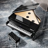 【Roland GP-3/GP-6/G9M展示しております】グランドピアノ型の電子ピアノ試奏やサイズ確認が当店にてできます