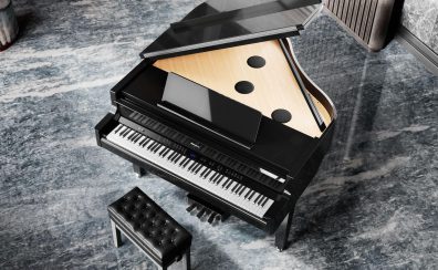 【Roland GP-3/GP-6/G9M展示しております】グランドピアノ型の電子ピアノ試奏やサイズ確認が当店にてできます