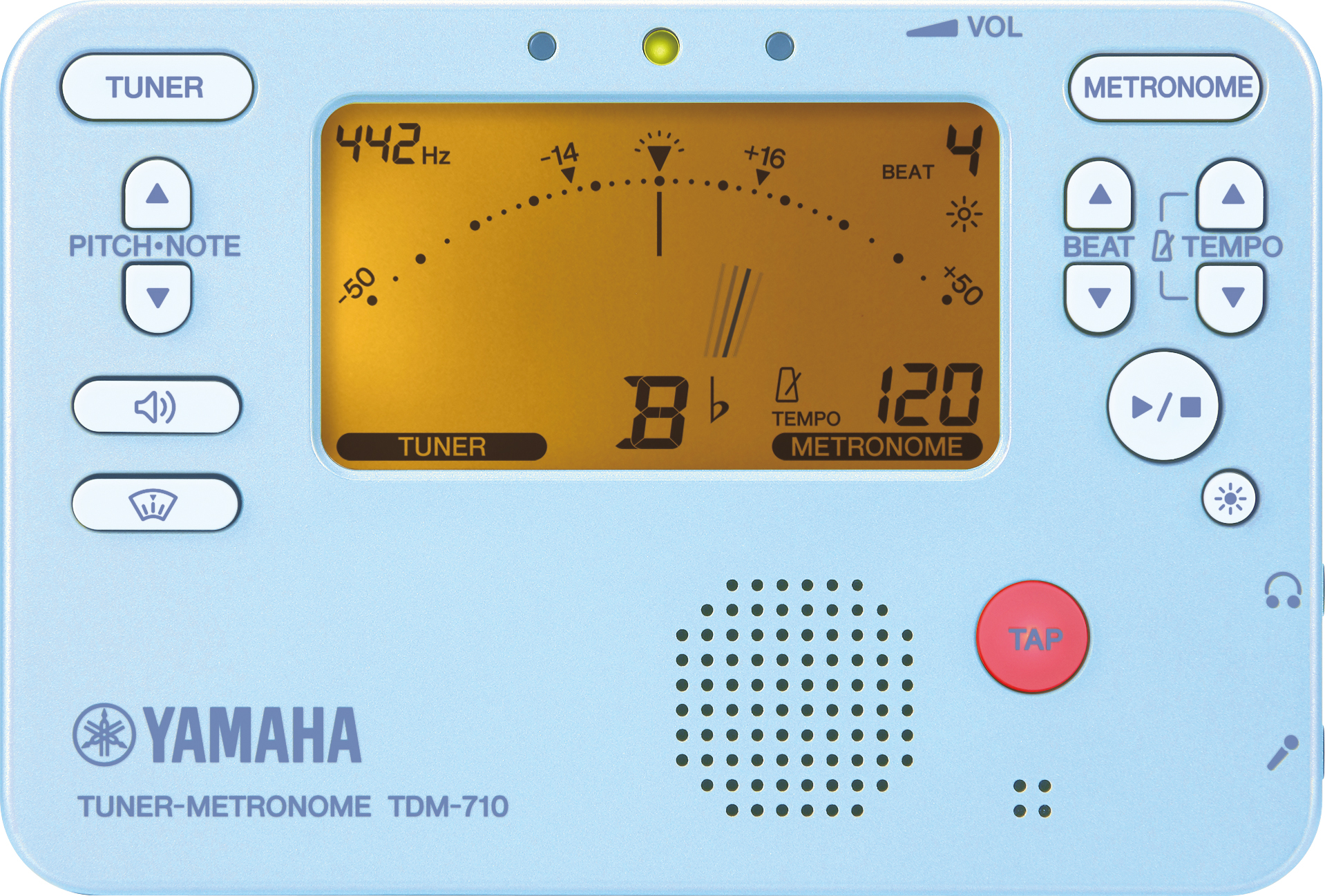 チューナーメトロノームTDM-710BLM